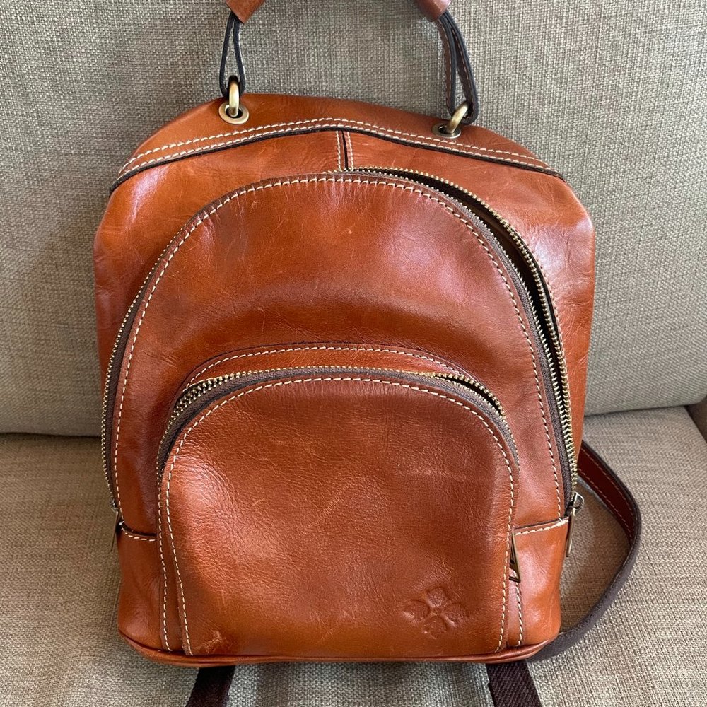 Patricia Nash Leather Backpac
